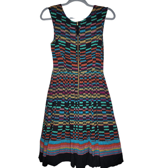 SOLD🌺Anthropologie Plenty By Tracy Reese  Multicolor Sleeveless Dress size 4 - Picture 4 of 14
